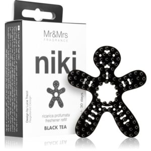 Mr & Mrs Fragrance Niki Black Tea parfum pentru masina rezervă 1 buc-ro