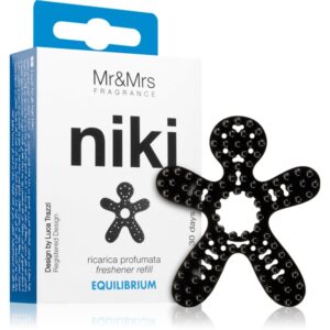 Mr & Mrs Fragrance Niki Equilibrium parfum pentru masina rezervă 1 buc-ro