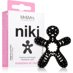 Mr & Mrs Fragrance Niki Gardenia of Tahiti parfum pentru masina rezervă 1 buc-ro