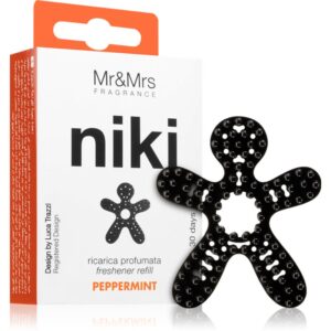 Mr & Mrs Fragrance Niki Peppermint parfum pentru masina Refil 1 buc-ro