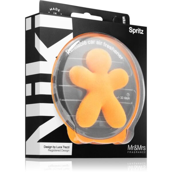 Mr & Mrs Fragrance Niki Velvet Spritz parfum pentru masina reincarcabil 1 buc-Țena