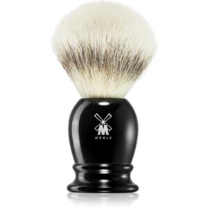 Mühle CLASSIC Silvertip Fibre® Black Resin Pamatuf pentru barbierit Small 1 buc-ro