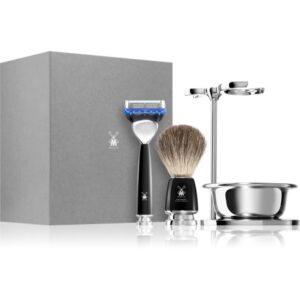 Mühle RYTMO Black Pure Badger Fusion set de bărbierit 1 buc-Țena