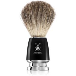 Mühle RYTMO Pure Badger pamatuf pentru ras din par de bursuc Black Resin 1 buc-ro