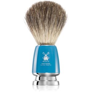 Mühle RYTMO Pure Badger pamatuf pentru ras din par de bursuc Blue Resin 1 buc-ro