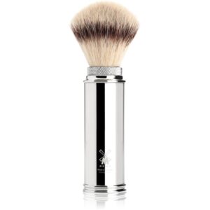 Mühle TRAVEL Silvertip Synthetic Pamatuf pentru barbierit Silver 1 buc-ro