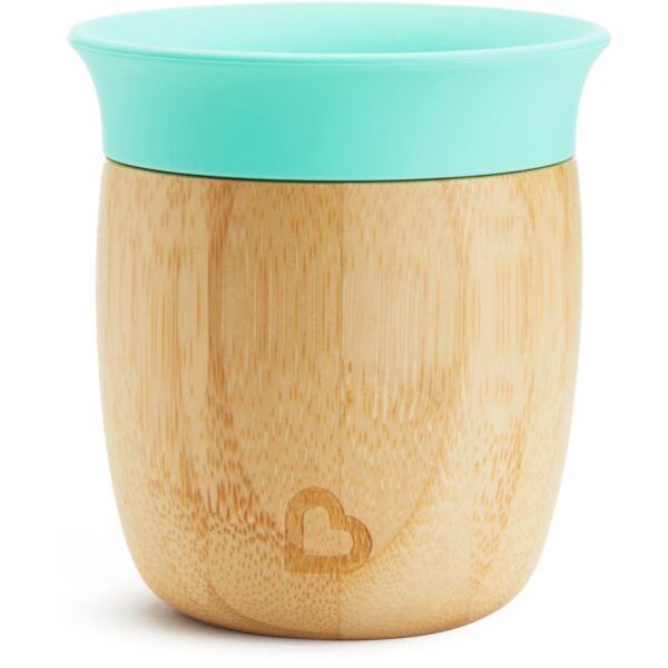 Munchkin Bambou Open Cup ceasca 6 m+ Turquoise 150 ml-ro