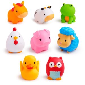 Munchkin Bath Farm Bath Squirts jucărie pentru apă 9 m+ 8 buc-ro
