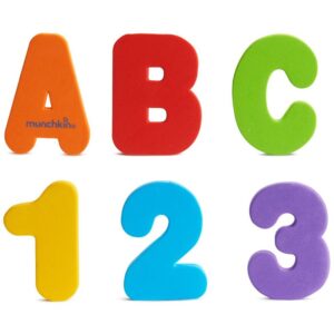 Munchkin Bath Learn Letters & Numbers jucărie pentru apă 18 m+ 36 buc-ro