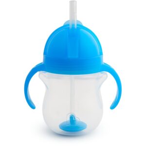 Munchkin Click Lock™ Tip & Sip ceasca cu pai cu greutăți Blue 6 m+ 207 ml-ro