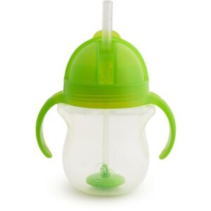 Munchkin Click Lock™ Tip & Sip ceasca cu pai cu greutăți Green 6 m+ 207 ml-ro