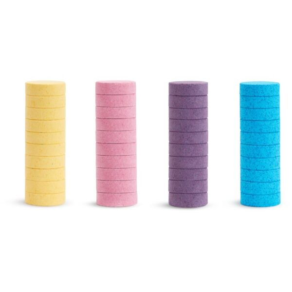 Munchkin Color Buddies tablete colorate efervescente pentru baie 24 m+ 40 buc-ro