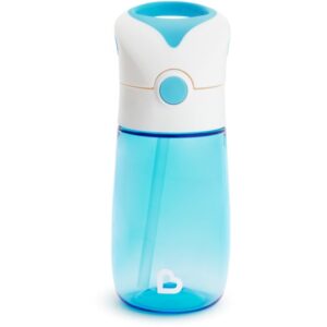 Munchkin Flip & Go ceasca cu pai 18 m+ Blue 355 ml-ro