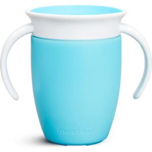 Munchkin Miracle 360° cană pentru antrenament cu mânere Blue 6 m+ 207 ml-ro