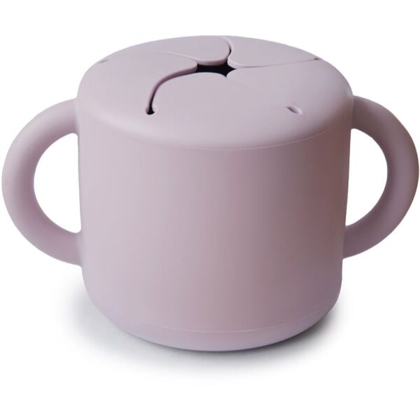 Mushie Baby Snack Cup ceasca pentru gustare Soft Lilac 1 buc-Țena