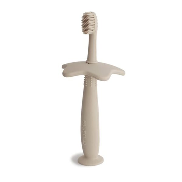 Mushie Learning Toothbrush perie de dinti Star Shifting Sand 1 buc-ro