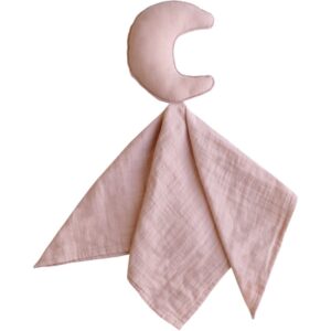 Mushie Lovey Crib Toy Moon jucărie de adormit Blush 1 buc-Țena
