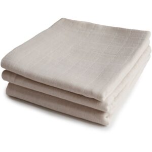Mushie Muslin Diapers scutece textile Beige 3 buc-Țena