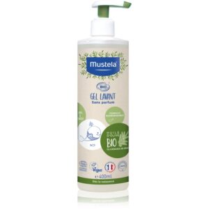 Mustela BIO gel de duș pentru corp și păr pentru nou-nascuti si copii 400 ml-Țena