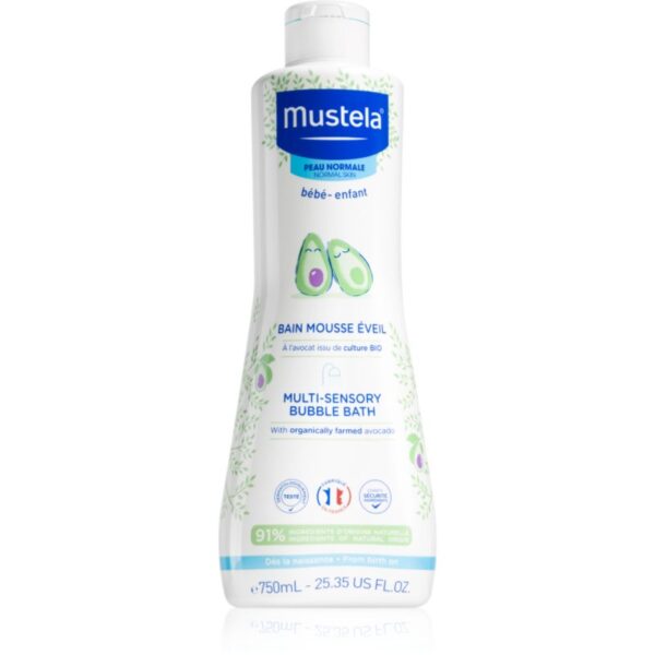 Mustela Bébé Bain spuma de baie pentru copii 750 ml-Țena