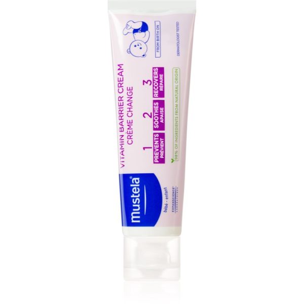 Mustela Bébé Change Cream crema crema-tratament impotriva iritatiilor provocate de scutece 100 ml-Țena
