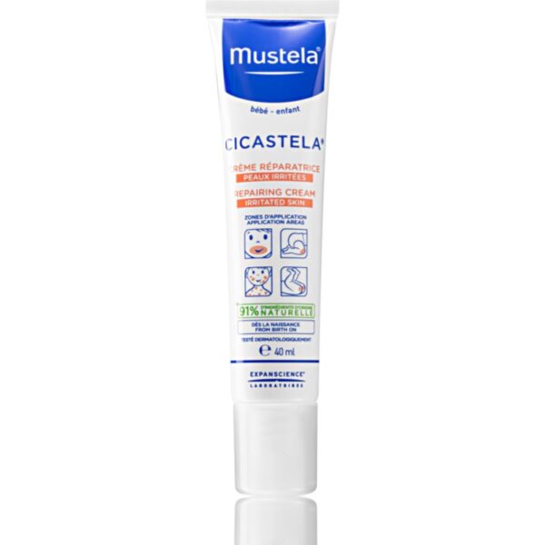 Mustela Bébé Cicastela crema cu efect de reparare pentru nou-nascuti si copii 40 ml-Țena