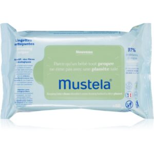 Mustela Bébé Cleansing Wipes Șervețele umede pentru copii 60 buc-Țena