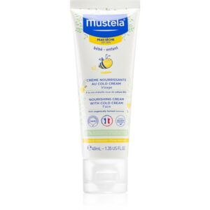 Mustela Bébé Dry Skin crema hranitoare pentru tenul uscat pentru nou-nascuti si copii 40 ml-Țena