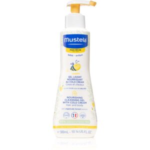Mustela Bébé Dry Skin gel nutritiv de curățare