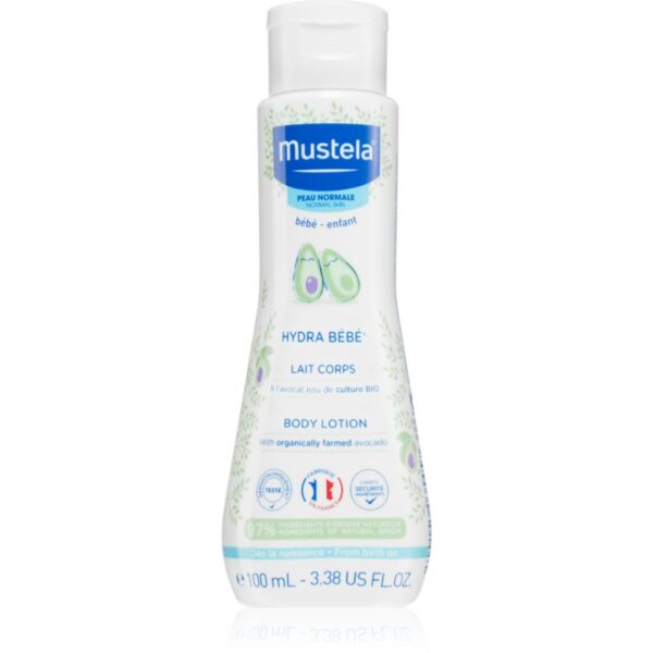 Mustela Bébé Hydra Bébé loțiune de corp hidratantă pentru pielea bebelusului 100 ml-ro