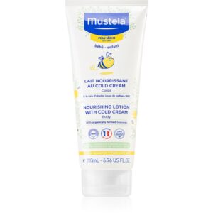Mustela Bébé Soin lapte de corp contine emulsie Cold cream 200 ml-Țena