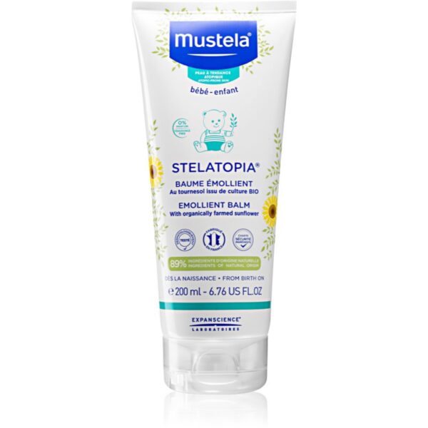 Mustela Bébé Stelatopia balsam emolient pentru nou-nascuti si copii 200 ml-Țena