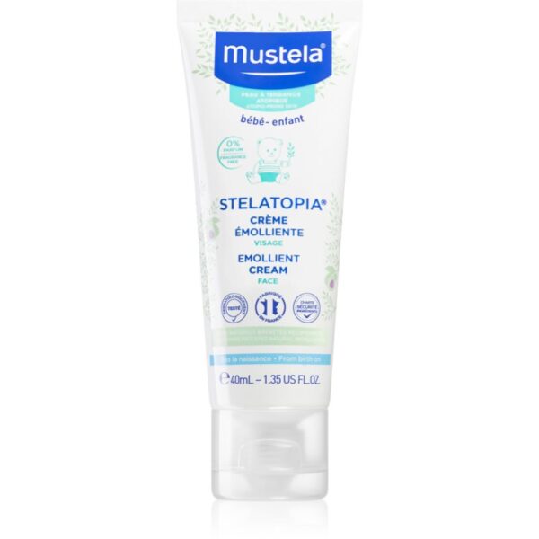 Mustela Bébé Stelatopia cremă de față pentru fermitate pentru nou-nascuti si copii 40 ml-Țena