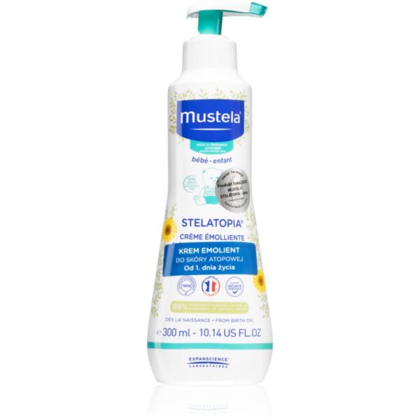 Mustela Bébé Stelatopia crema emolienta pentru nou-nascuti si copii 300 ml-ro