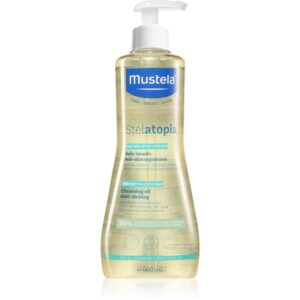 Mustela Bébé Stelatopia ulei baie de pentru copii și corp pentru piele atopica 500 ml-Țena
