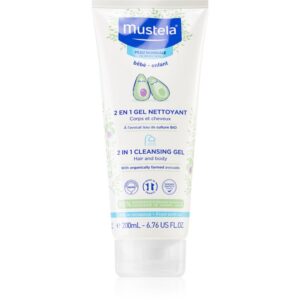 Mustela Bébé gel de duș pentru corp și păr pentru copii 200 ml-ro