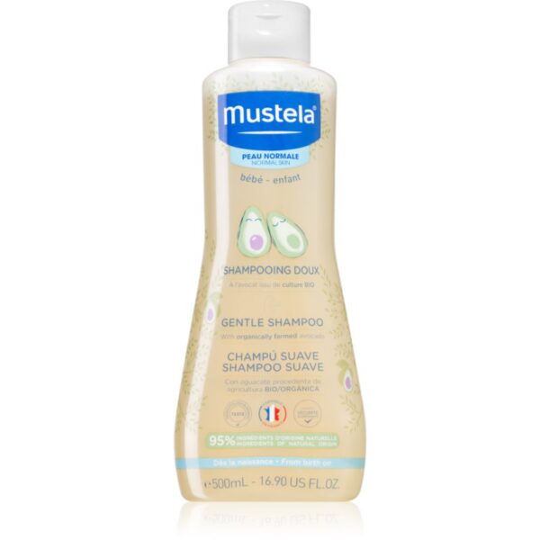 Mustela Bébé sampon delicat pentru nou-nascuti si copii 500 ml-ro