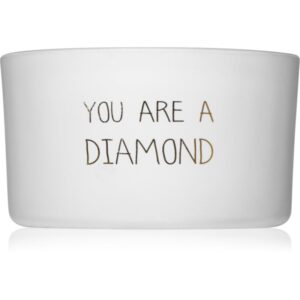 My Flame Amber's Secret You Are A Diamond lumânare parfumată cu fitil din lemn 9x5 cm-Țena