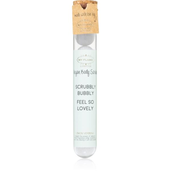 My Flame Lemon Verbena Scrubbly Bubbly Feel So Lovely exfoliant pentru corp 7x0