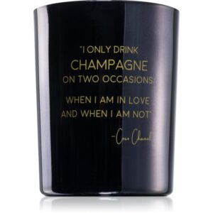 My Flame Warm Cashmere I Only Drink Champagne On Two Occasions lumânare parfumată 10x12 cm-ro
