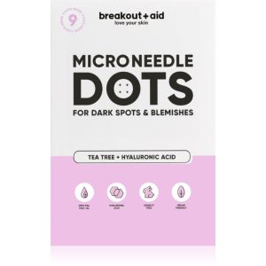 My White Secret Breakout + Aid Microneedle Dots tratament local cu microace pentru pete întunecate cauzate de acnee 9 buc-Țena