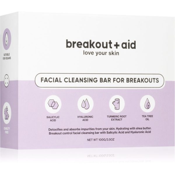 My White Secret Breakout+aid săpun pentru piele problematică cu acid salicilic-Țena