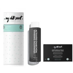 My White Secret Gift Pack Active Charcoal set pentru îngrijirea dentară-ro