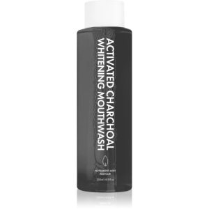 My White Secret Whitening Mouthwas Activated Charchoal Apa de gura pentru albire cu particule de carbon 250 ml-Țena