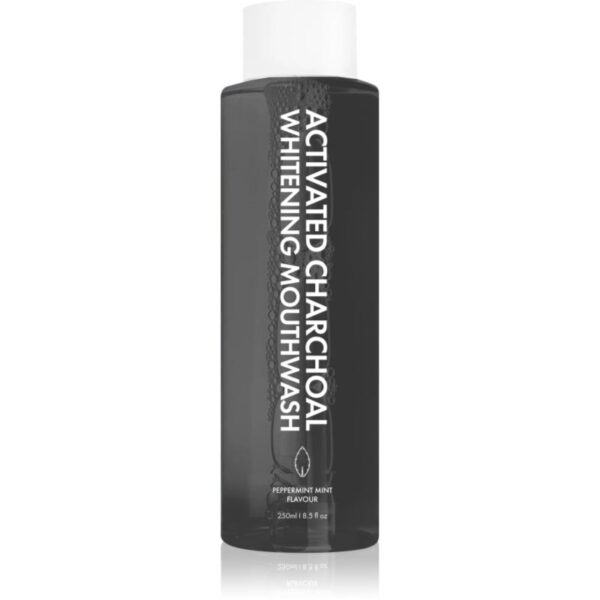My White Secret Whitening Mouthwas Activated Charchoal Apa de gura pentru albire cu particule de carbon 250 ml-Țena
