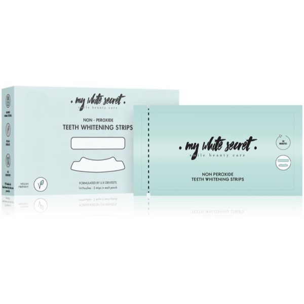 My White Secret Whitening Strips benzi pentru albirea dintilor 14 buc-ro