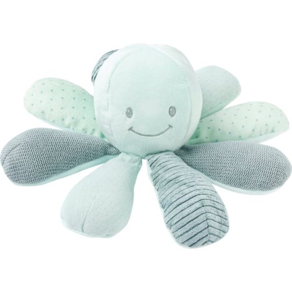 NATTOU Activity Cuddly Octopus jucărie de pluș Lapidou Mint 1 buc-ro