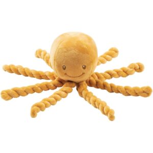 NATTOU Cuddly Octopus PIU PIU jucărie de pluș pentru bebeluși Lapidou Yellow 0 m+ 1 buc-ro