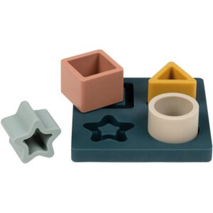 NATTOU Puzzle Game jucărie interactivă cu piese care se pot insera Dark 6 m+ 1 buc-ro