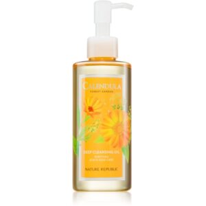 NATURE REPUBLIC Forest Garden Calendula Cleansing Oil ulei de curățare blând pentru ten gras și mixt 200 ml-Țena